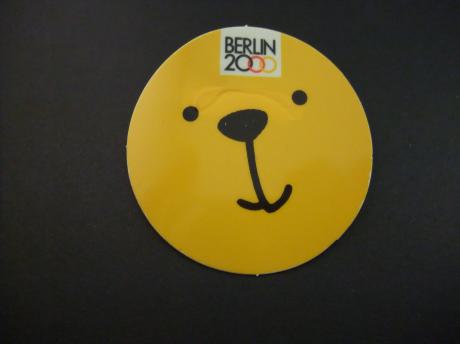 Berlin kandidaat Olympische Zomerspelen 2000 smiley